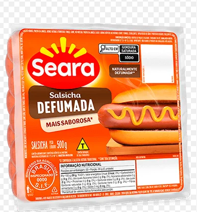 SALSICHA SEARA 500G DEFUMADA