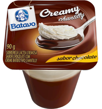 SOBREM BATAVO 90G CREAMY CHANTILLY CHOC