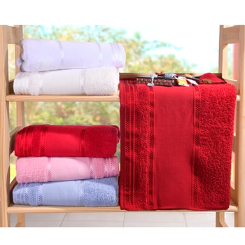 TOALHA LAVABO PONTO CRUZ LACA