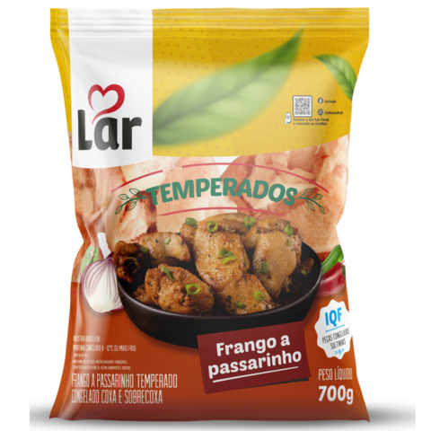 FRANGO A PASSARINHO LAR 700G IQF TEMPERA