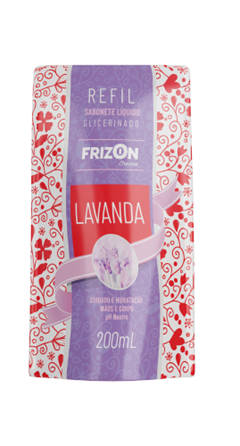 SABONETE LIQ FRISON 200ML REFIL LAVANDA