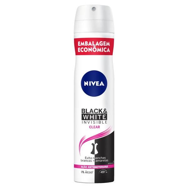 DES FEM AERO NIVEA  93G INVIS BLK WHT