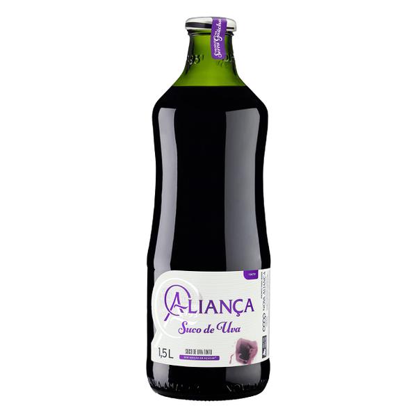 SUCO DE UVA 1,5LT INTEGRAL  ALIANÇA un
