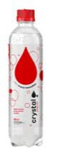 Água Crystal Sparkling Aromatizada 510ml Frutas Vermelhas