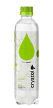 Água Crystal Sparkling Aromatizada 510ml Limão