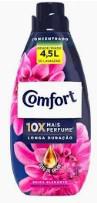Amaciante Comfort Concentrado 1lt Fiber Protect - Rosa