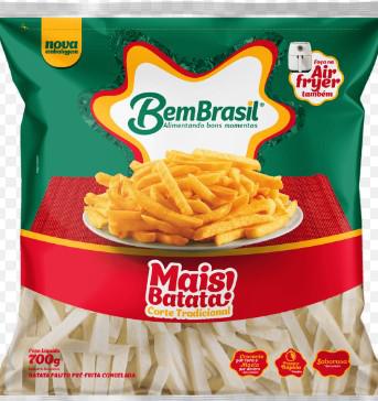 Batata Congelada Bem Brasil Air Fryer 9 mm 700g