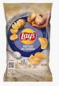 Batata Lays Rústica Elma Chips 108g Sal Marinho