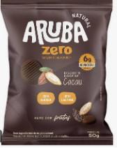 Biscoito Aruba Zero Açúcar com 6g de Proteína 50g Cacau