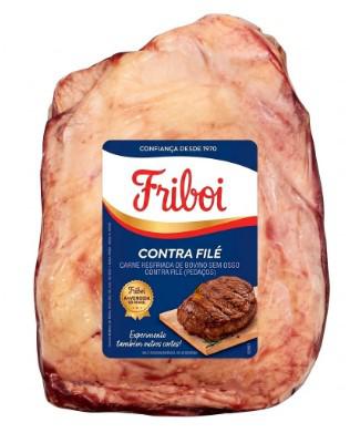 Contra Filé Friboi Porcionado Pacote Fechado  kg