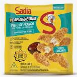 Empanado de Peito de Frango Sadia Em Tiras 400g Toque de Ervas