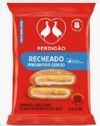 Empanado Perdigão Steak de Frango Recheado 100g Queijo e Presunto 