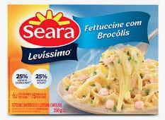 Fettucine Seara Menu Gourmet 350g Peru e Brocolis