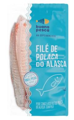 Filé de Polaca do Alasca Buona Pesca 500g