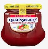 Geléia Queensberry Classic Sabor do Ano 320g Morango e Limão Siciliano