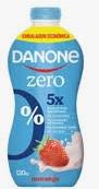 Iogurte Líquido Danone Garrafa Zero 1200g Morango