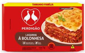 Lasanha Perdigão Bolonhesa Familiar 1kg