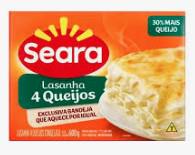 Lasanha Seara 600g Quatro Queijos