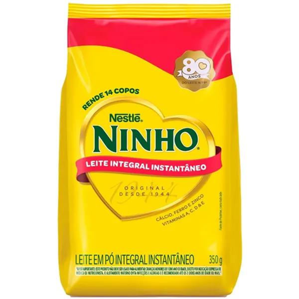 Leite em Pó Ninho Sachê 350g Integral Instantâneo