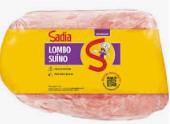 Lombo Suíno Sadia sem Tempero Congelado kg