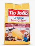 Mistura para Bolo Tio João Sem Glutén 270g Baunilha
