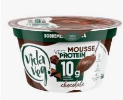 Mousse á Base de Coco Vida Veg 10g Proteína 130g Chocolate