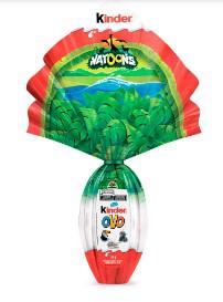 Ovo de Páscoa Kinder Natoons 150g
