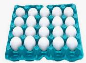 Ovos Gema da Serra Brancos Grande Cartela c/ 20un