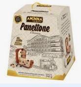 Panettone Aminna Sem Glúten 240g Frutas