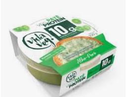 Patê Vida Veg 10g Proteína 100g Alho Poró