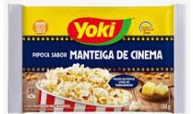 Pipoca Microondas Yoki 100g Manteiga de Cinema