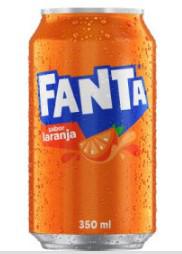 Refrigerante Fanta Laranja Lata Tradicional 350ml