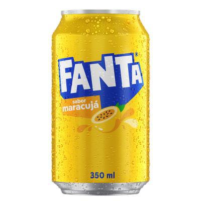 Refrigerante Fanta Maracujá Lata 350ml