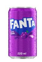Refrigerante Mini Fanta Uva Lata Tradicional 220ml