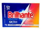 Sabão em Pó Brilhante Caixa 1600g Limpeza Total