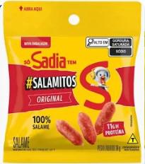 Salame Sadia Salamitos Snack 36g Tradicional