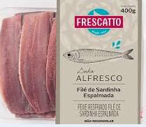 Sardinha Espalmada Frescatto Alfresco 400g