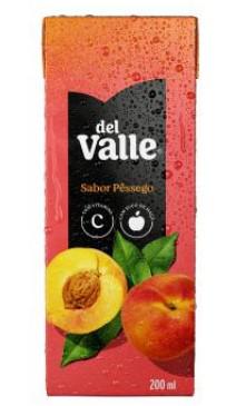 Suco Del Valle Mais Tradicional TP Menos Açúcar 200ml Pêssego