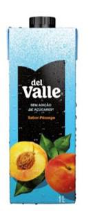 Suco Del Valle sem Açúcar TP  1lt Pêssego