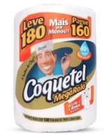 Toalha de Papel F.Simples Coquetel Mega Rolo 180 Folhas