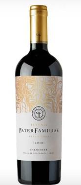 Vinho Tinto Chileno Pater Familiae Gran Reserva 750ml Carmenère