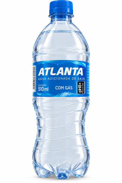 AGUA MINERAL C/GAS ATLANTA 510ML 12
