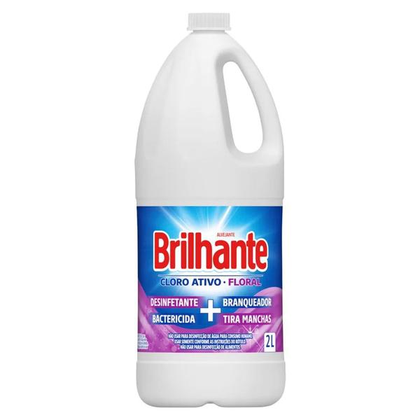 ALVEJANTE CLORO AT  FLORAL  BRILHANTE 2L 6