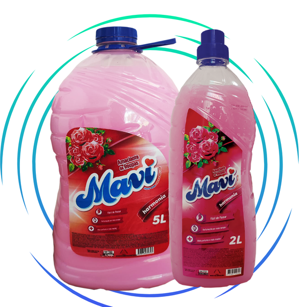 AMACIANTE DE ROUPAS ROSA HARMONIA 2L