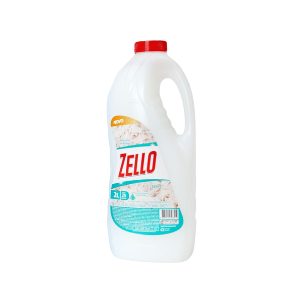 AMACIANTE ROUPA SUAVE BRANCO ZELLO 2L