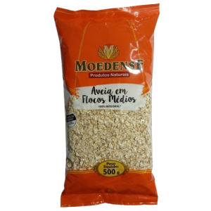 AVEIA FLOCOS MEDIA MOEDENSE 500G
