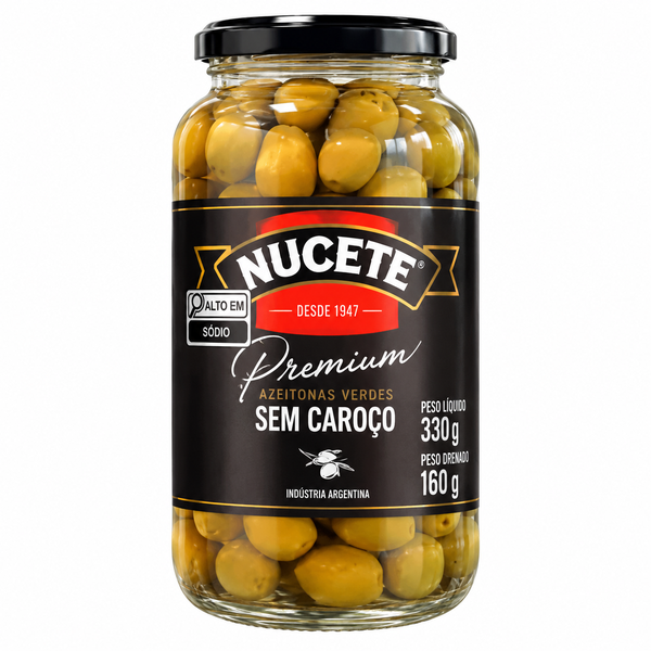 AZEITONA VERDE C/ CAROCO NUCETE 500G 12