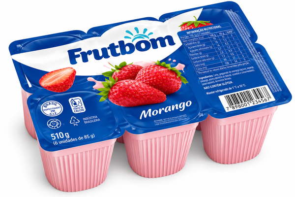 BANDEJA FRUTTBOM MORANGO