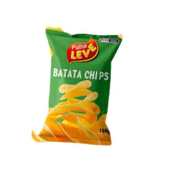 BATATA  CHIPS CEBOLA/SALSA    PALHA LEVE 150G 20