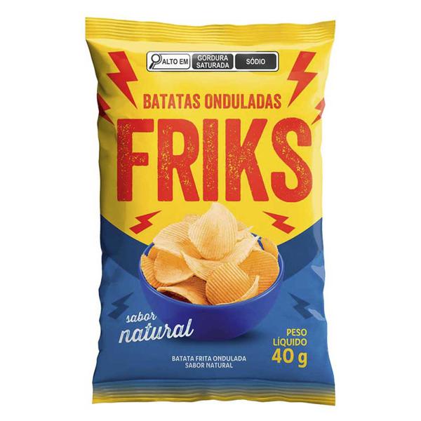 BATATA OND NATURAL  FRIKS 40G  20